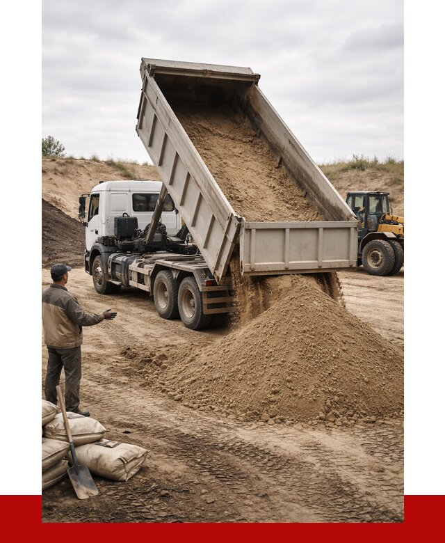 Доставка самосвалом 20 кубов в Белгороде от 7790 р. | ПРОНЕРУДБлг