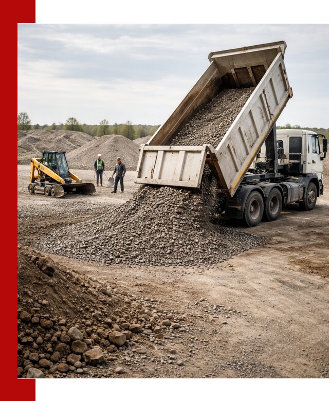 Доставка самосвалом 25 м³ в Белгороде быстро и надежно