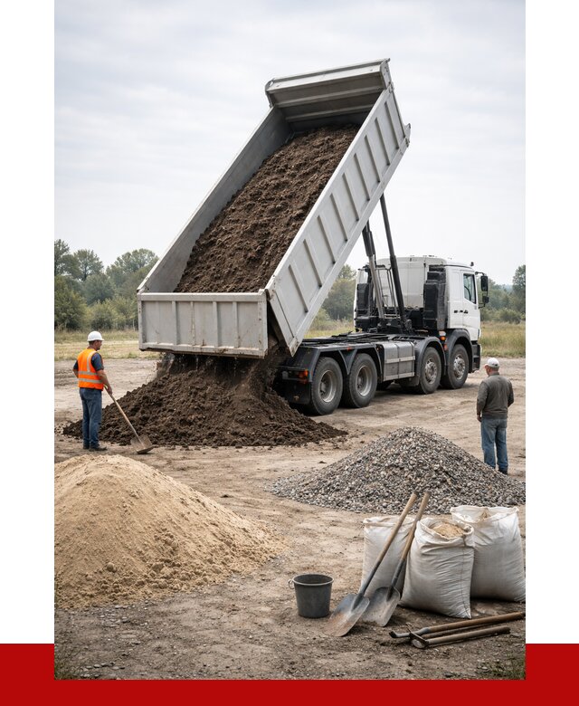 Доставка самосвалом 30 кубов в Белгороде от 8829 р. | ПРОНЕРУДБлг