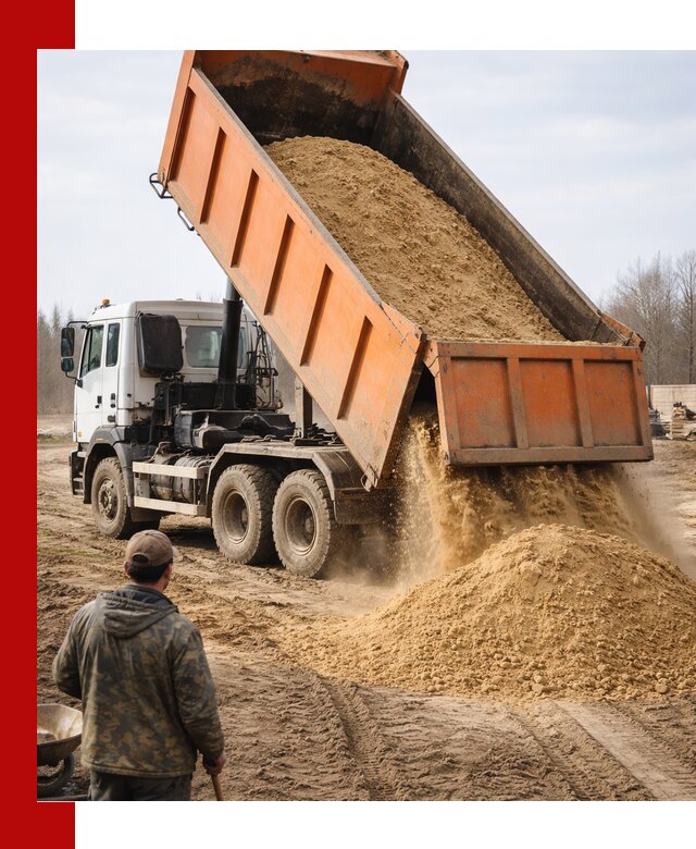 Аренда самосвала 20 тонн для перевозки грузов в Белгороде