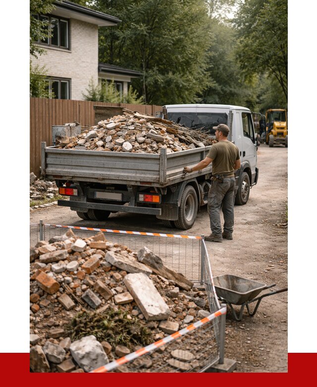 Вывоз строительного мусора с погрузкой в Белгороде от 7790 р | ПРОНЕРУДБлг