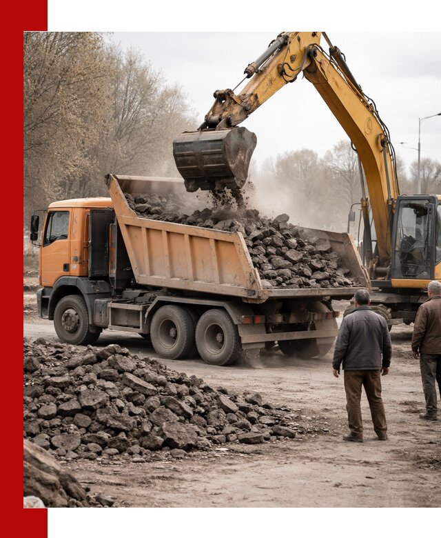Вывоз асфальта и асфальтового покрытия в Белгороде