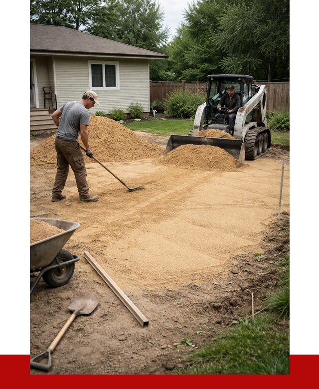 Отсыпка участка песком в Белгороде, от 2597 р., ПРОНЕРУДБлг