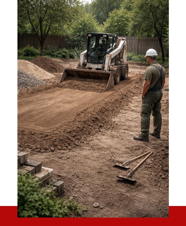 Выравнивание участка под ключ в Белгороде от 3635 р. | ПРОНЕРУДБлг